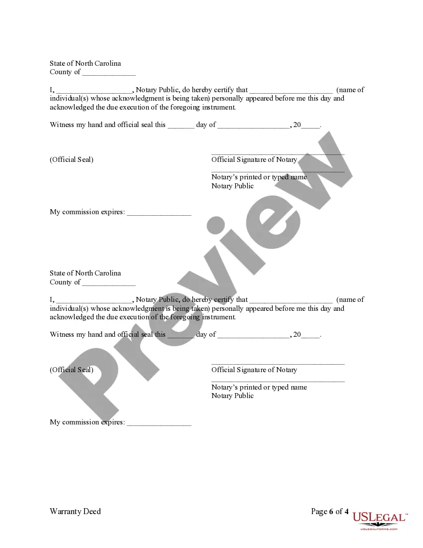 Preview General Warranty Deed from Husband and Wife to Husband and Wife
