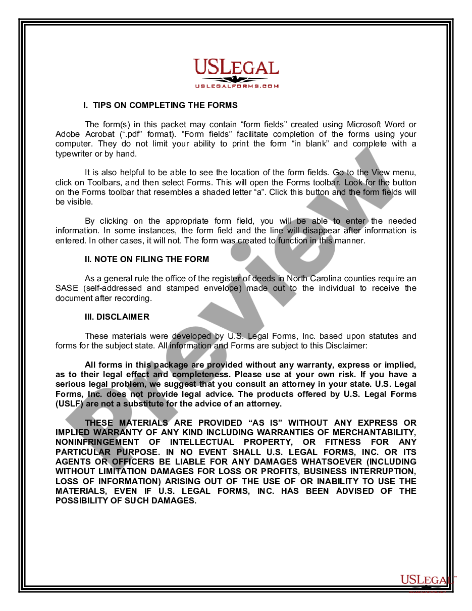 page 1 General Warranty Deed from Husband and Wife to an Individual preview