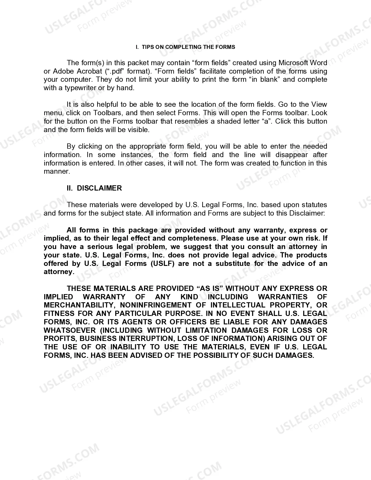 Preview Warranty Deed - Trust to Trust