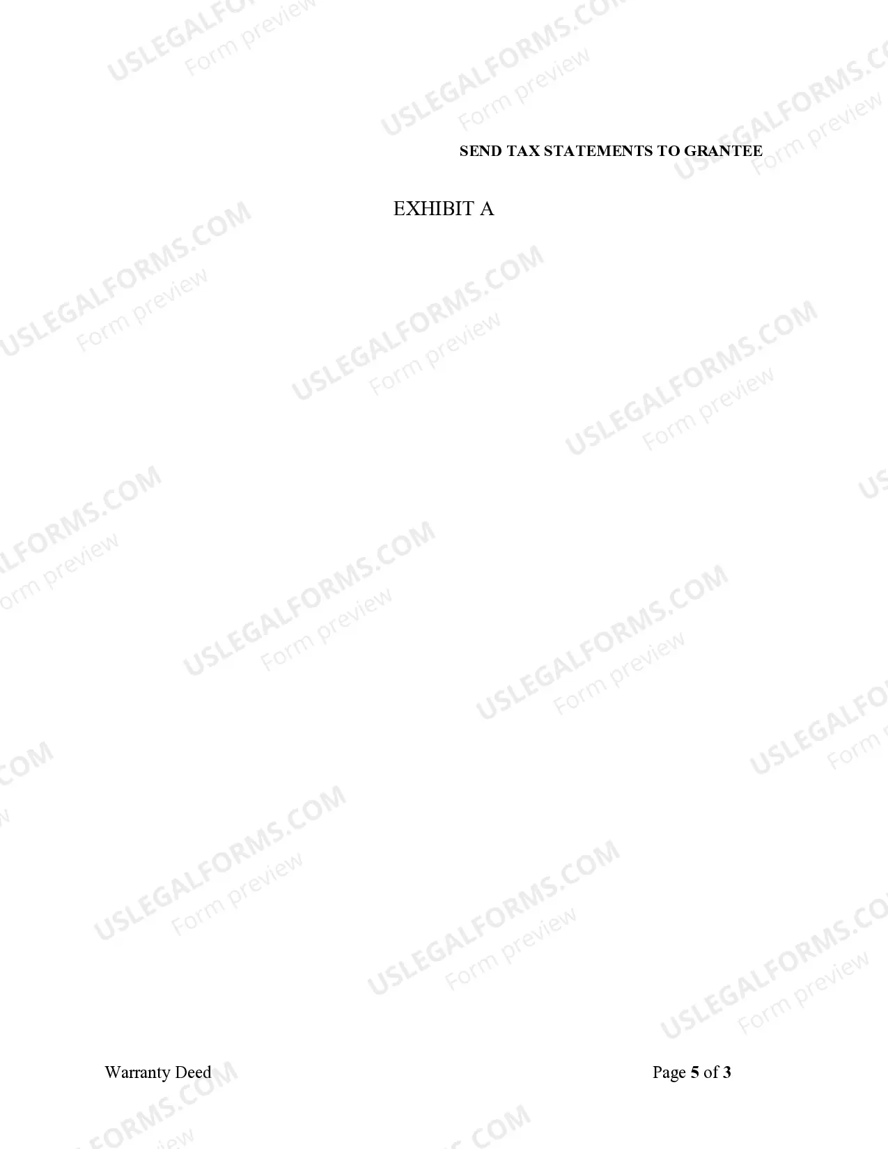 Preview Warranty Deed - Trust to Trust