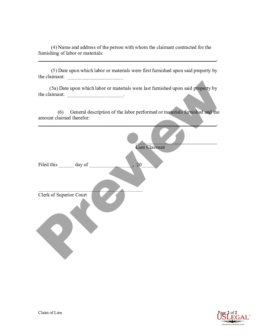 North Carolina Claim Of Lien By Corporation Or Llc Nc Claim Of Lien Form Us Legal Forms 1914