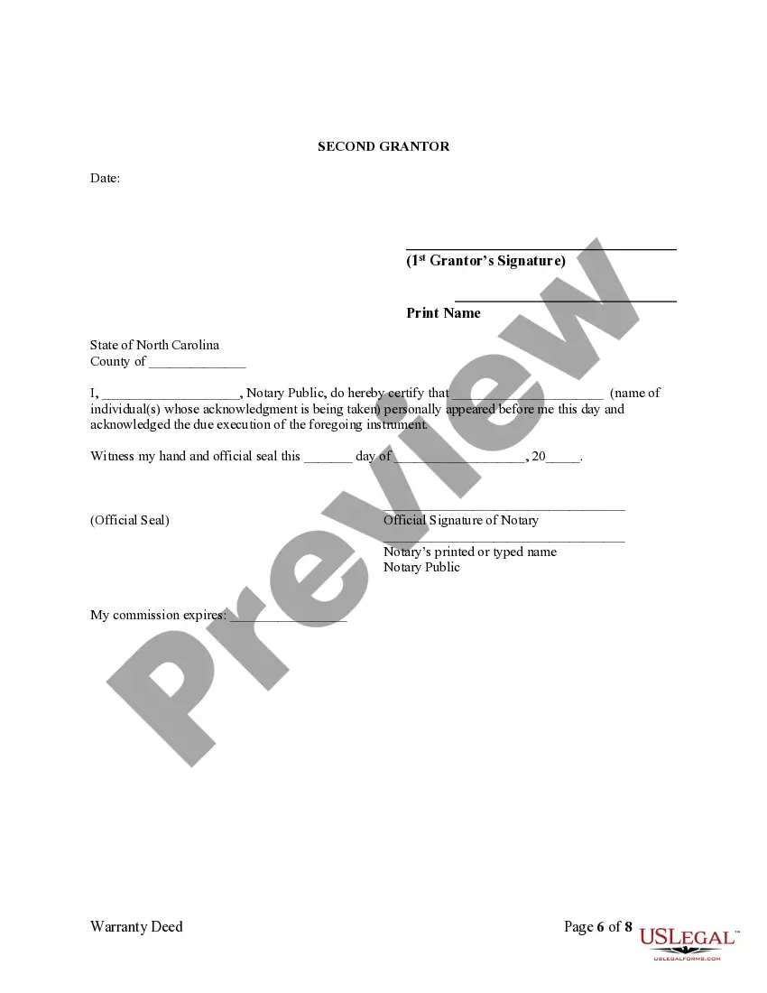 Preview Warranty Deed - Seven Individuals to a Trust