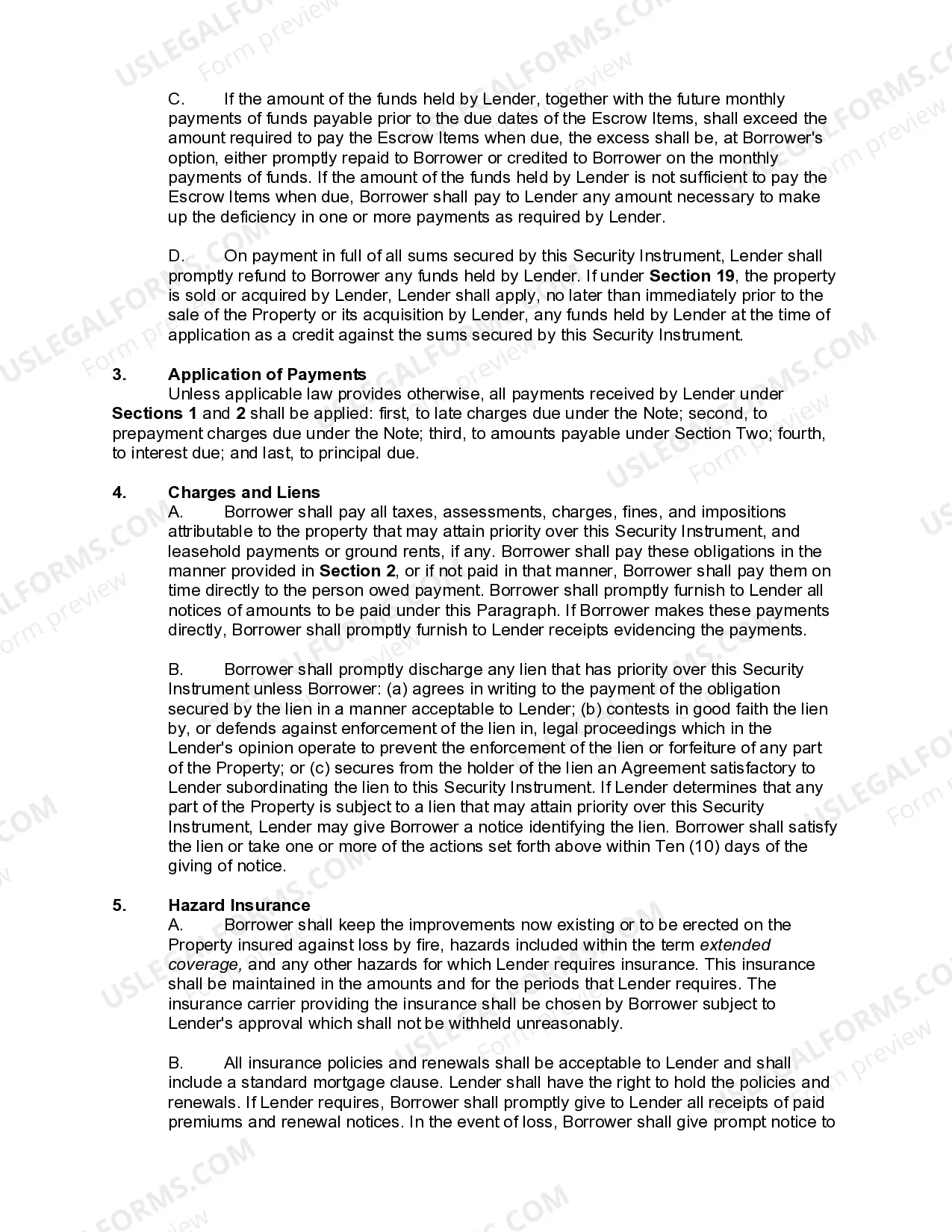 Preview North Carolina Purchase Money Deed of Trust - Condominium
