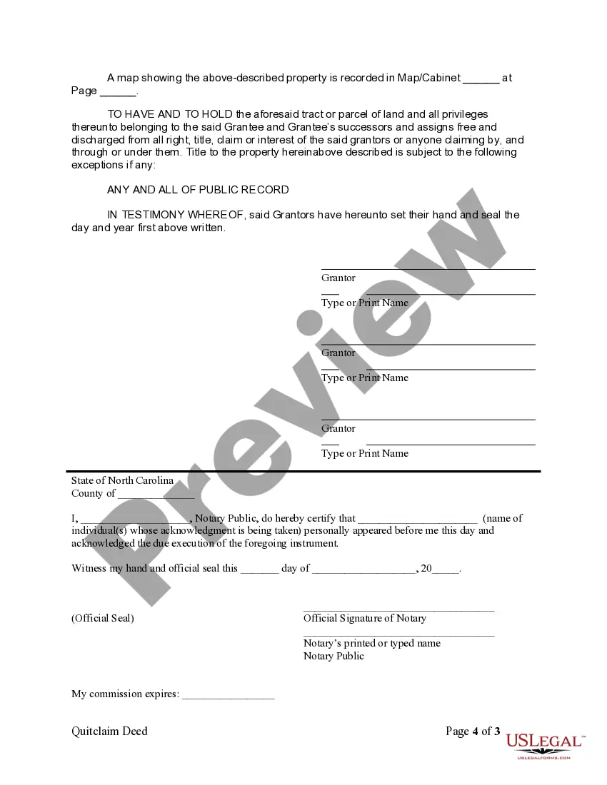 Get Quitclaim Deed from Three Individuals to One Individual Preview Quitclaim Deed from Three Individuals to One Individual