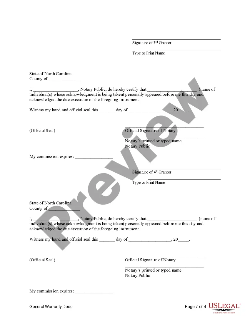 Get Warranty Deed from Four Individuals to Two Individuals. Preview Warranty Deed from Four Individuals to Two Individuals.