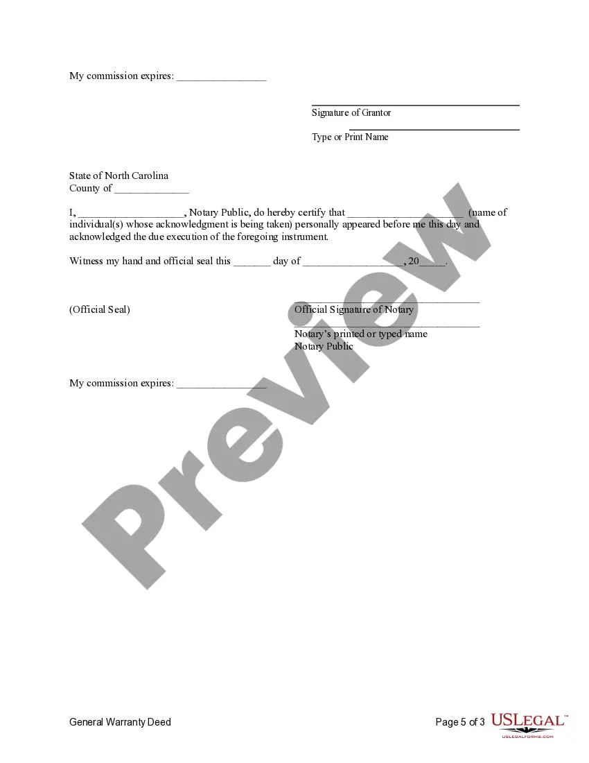Preview General Warranty Deed from Two Individuals to an Individual