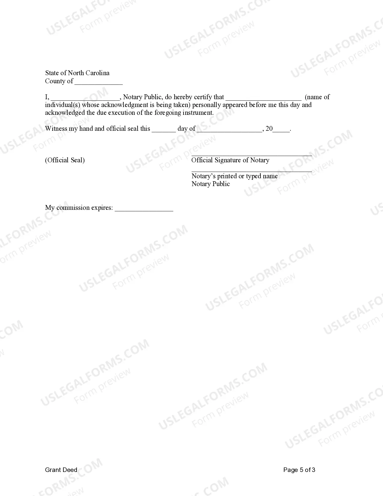 Preview Grant Deed from Husband and Wife, or two Individuals, to a Limited Liability Company