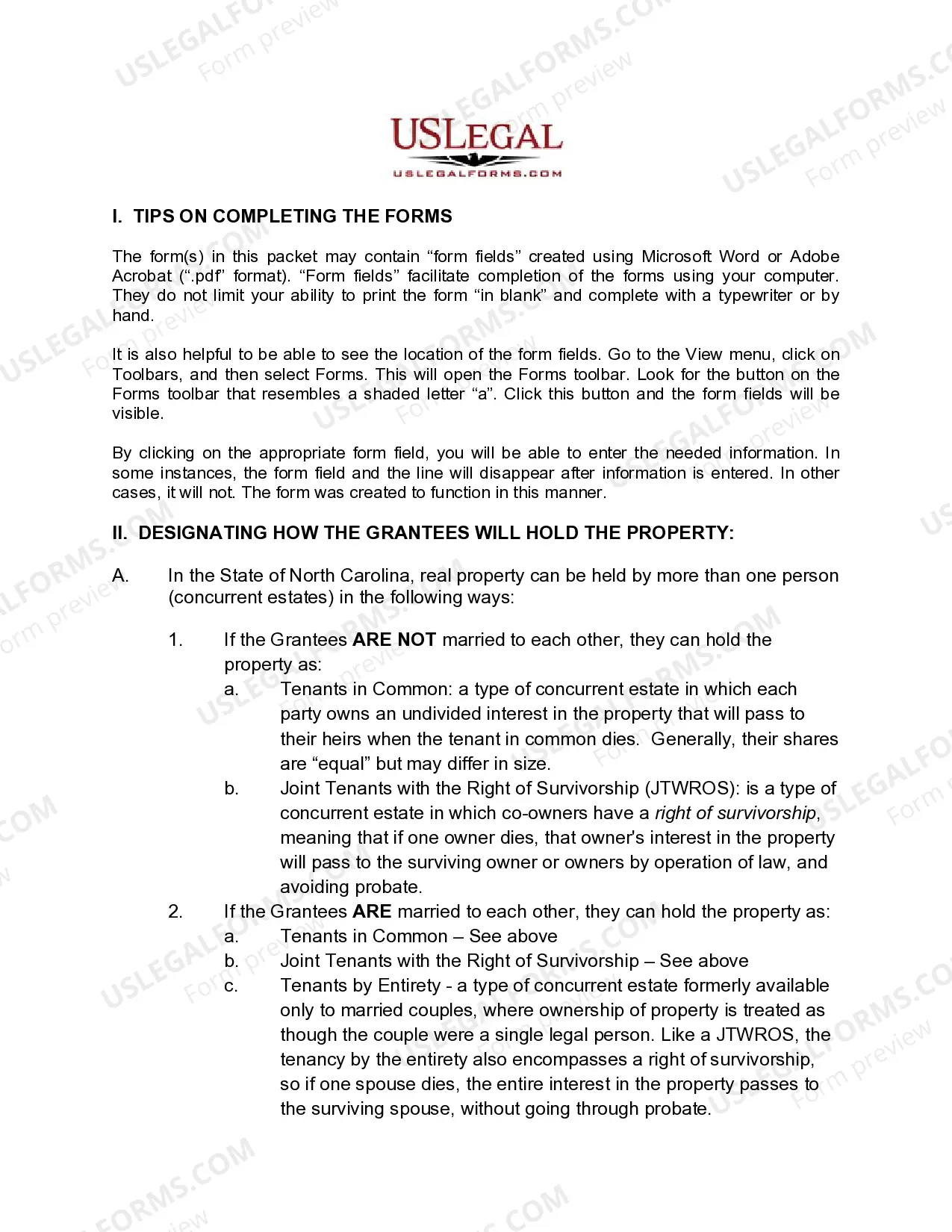 Preview Quitclaim Deed from Limited Liability Company to a Husband and Wife or Two Individuals