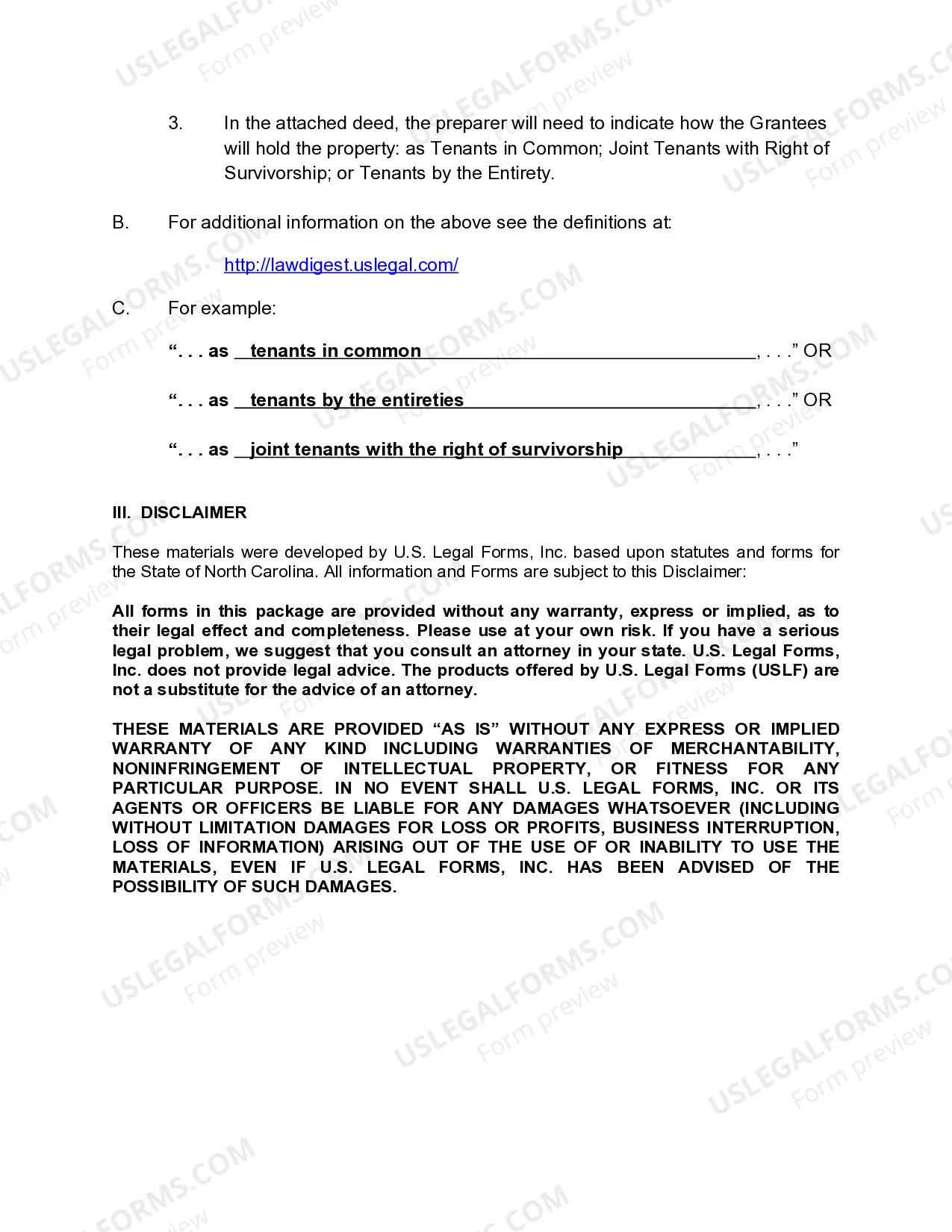 Preview Quitclaim Deed from Limited Liability Company to a Husband and Wife or Two Individuals