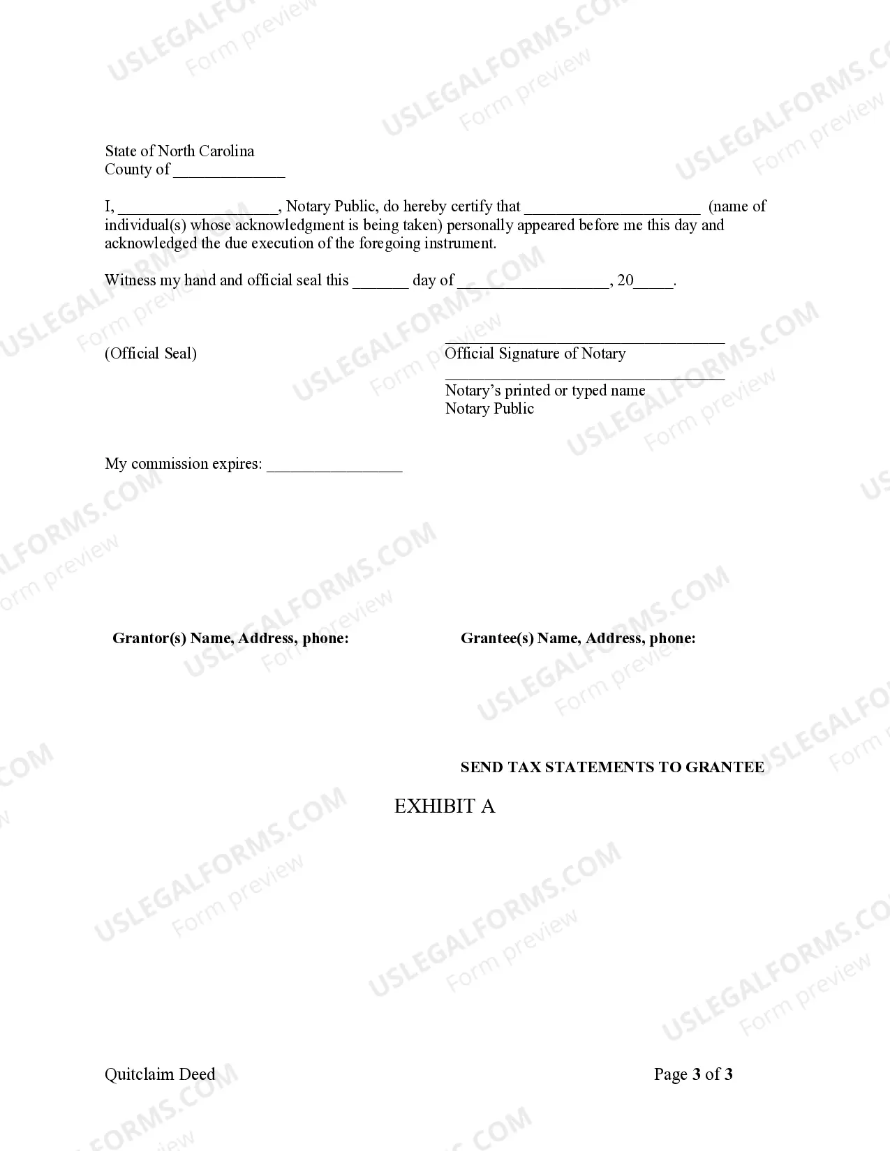 Preview Quitclaim Deed by Two Individuals to Corporation