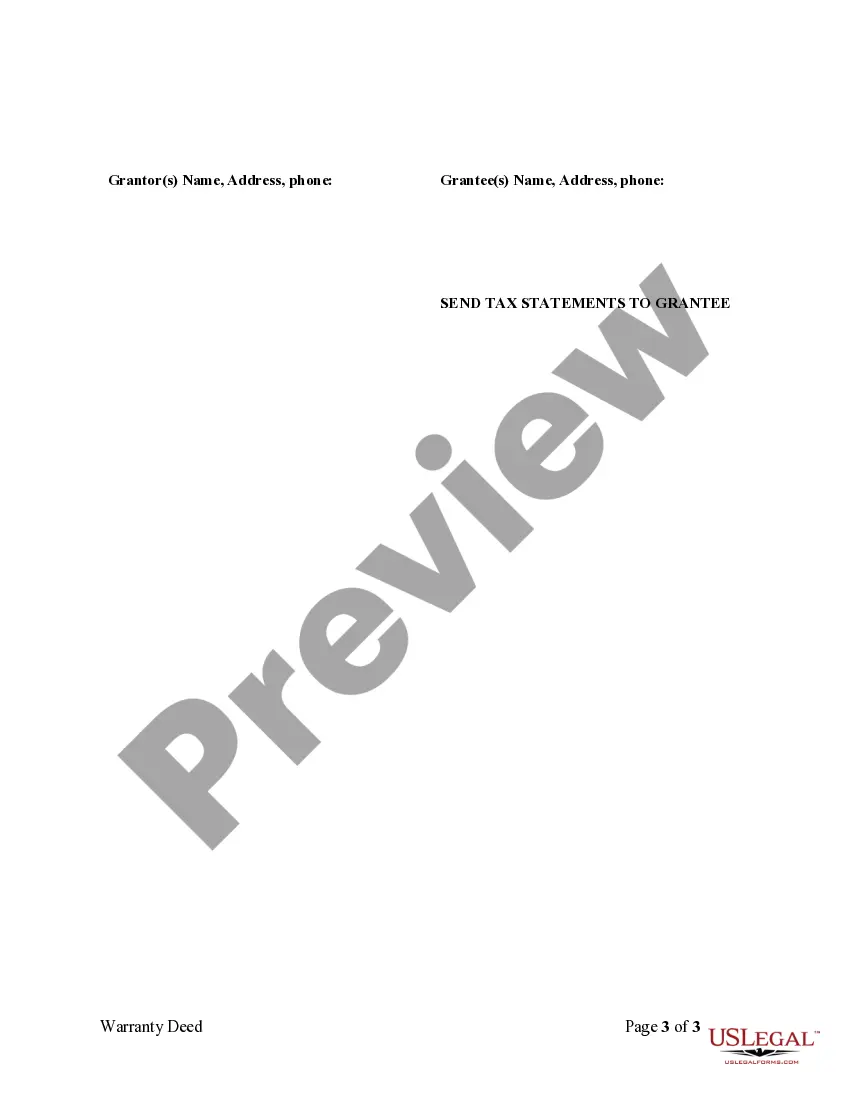 Get General Warranty Deed from Individual to Corporation Preview General Warranty Deed from Individual to Corporation