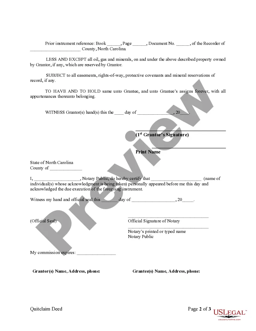 Get Quitclaim Deed from Individual to LLC Preview Quitclaim Deed from Individual to LLC