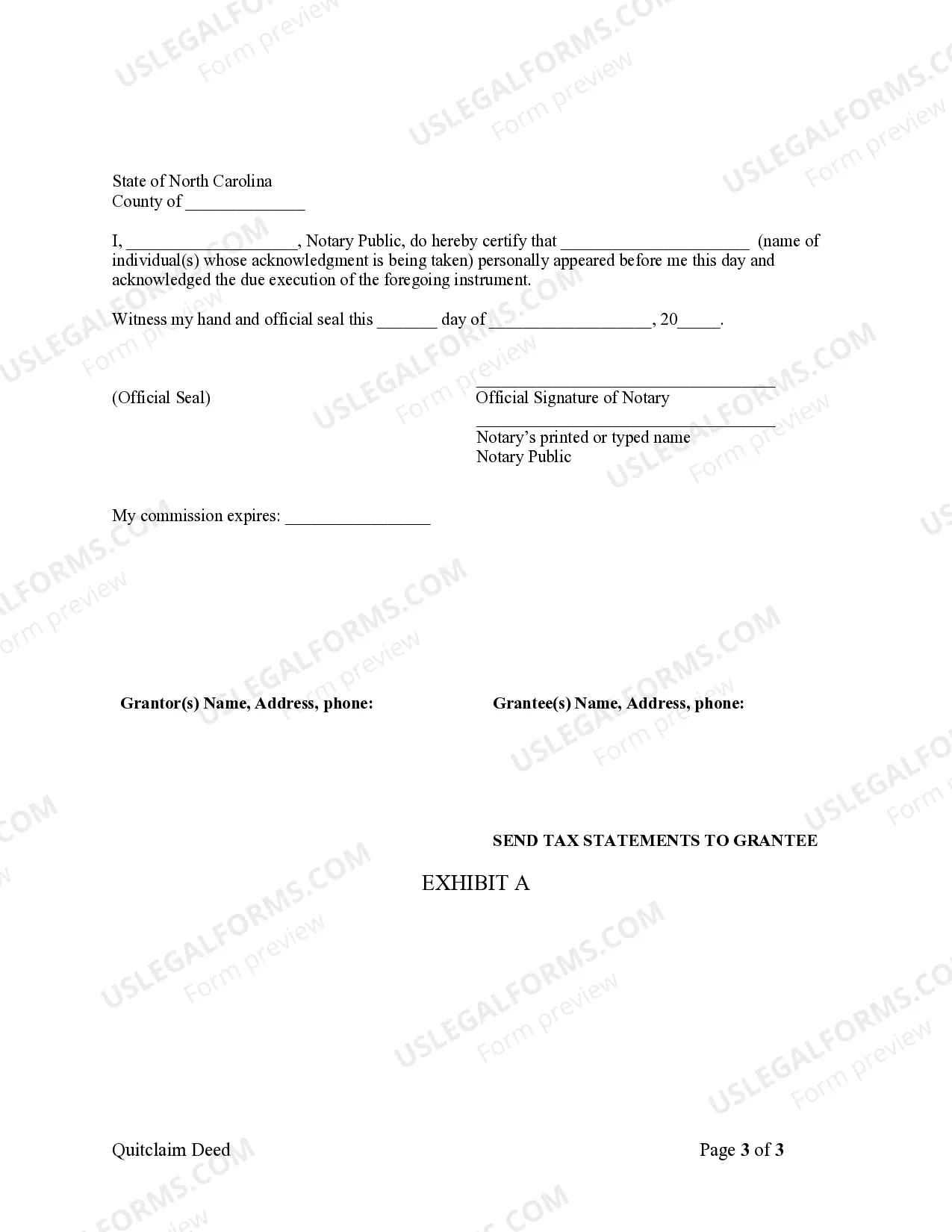 Preview Quitclaim Deed from Husband and Wife to Corporation