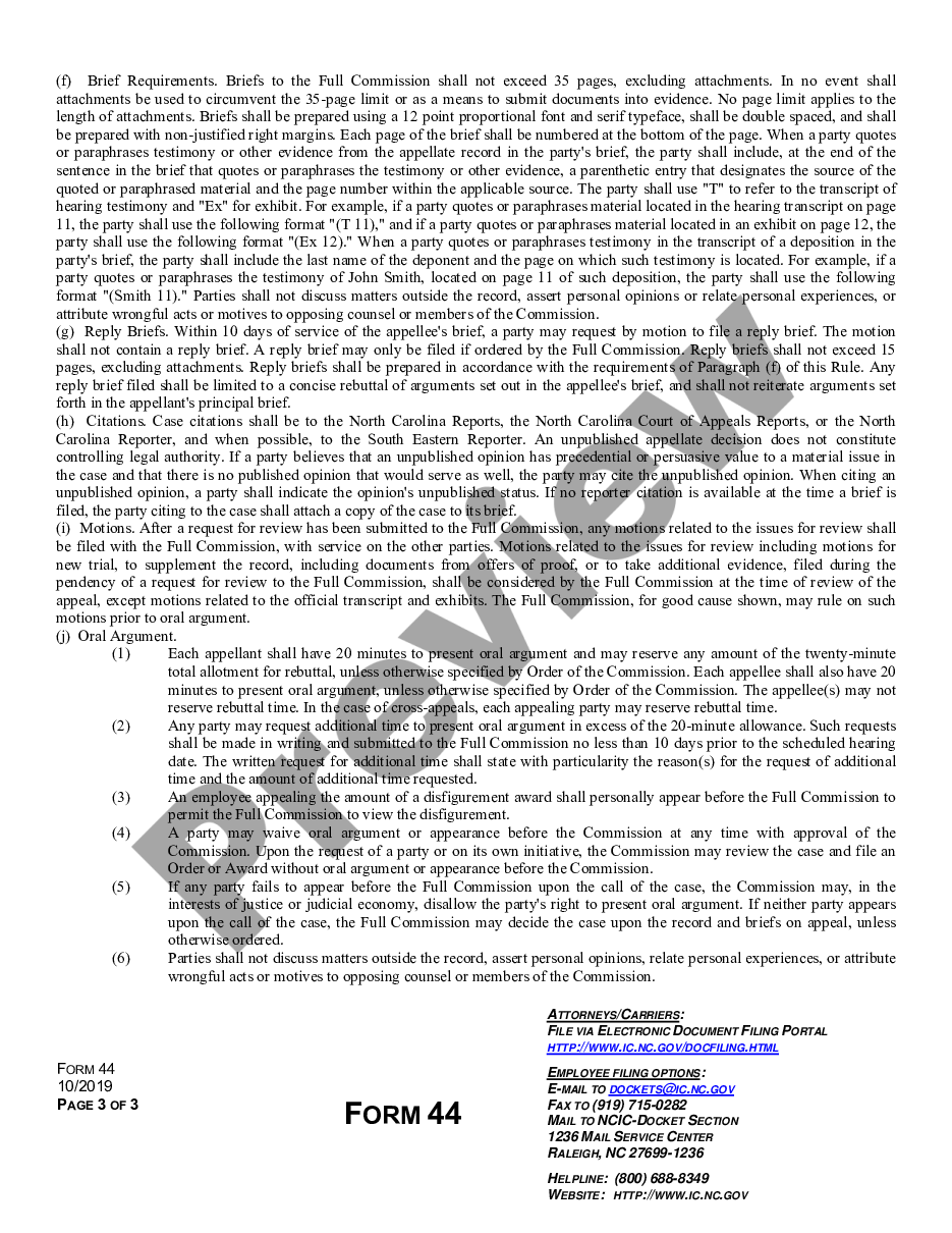 page 2 Application for Review for Workers' Compensation preview