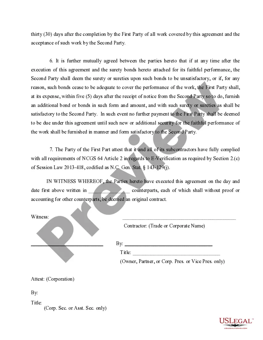 Preview Construction Contract - All Prime Contracts