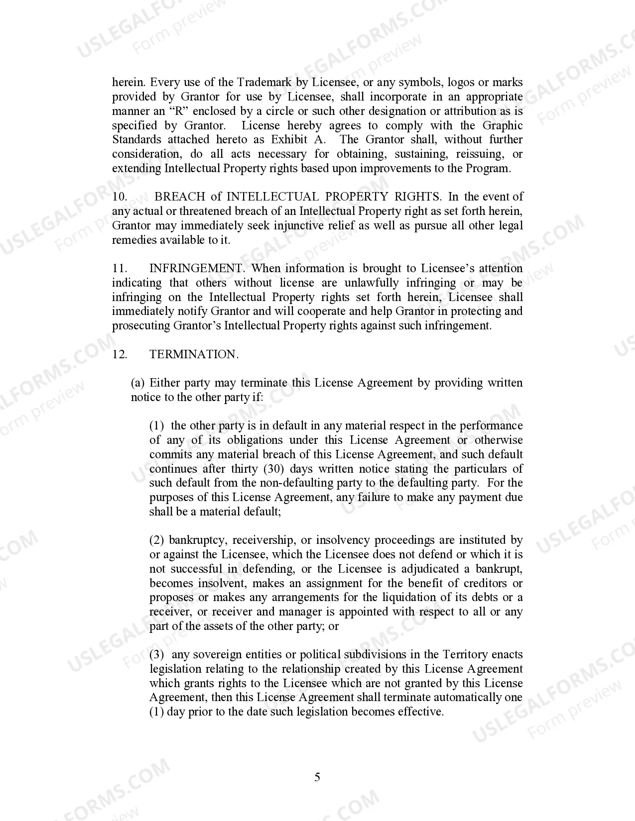 Preview License Agreement