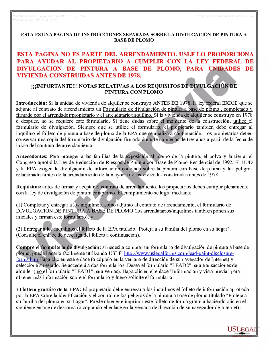 Preview Arrendamiento residencial o contrato de alquiler de mes a mes