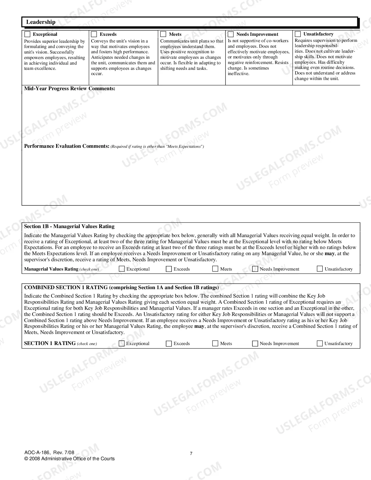 Preview AOC Performance Management And Development Program