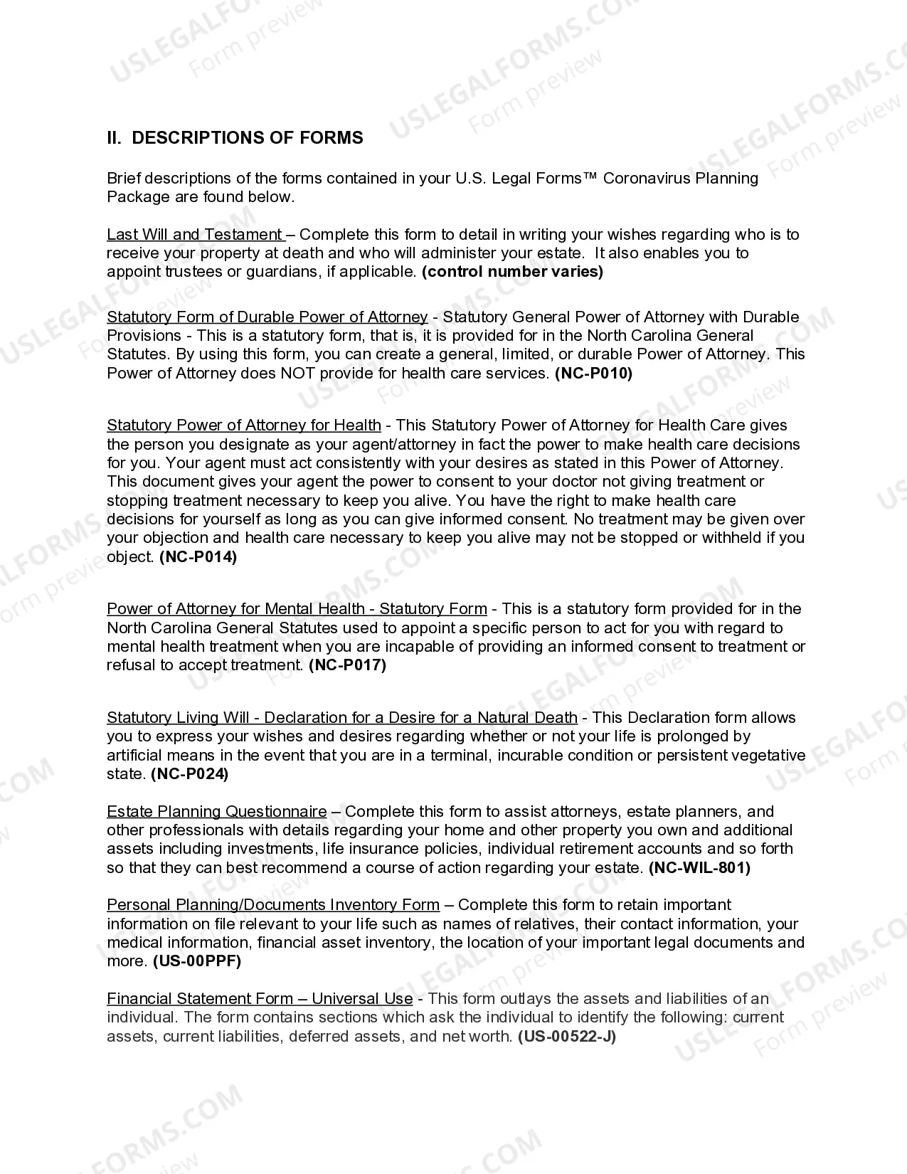 Preview North Carolina Coronavirus COVID-19 Family Planning Package