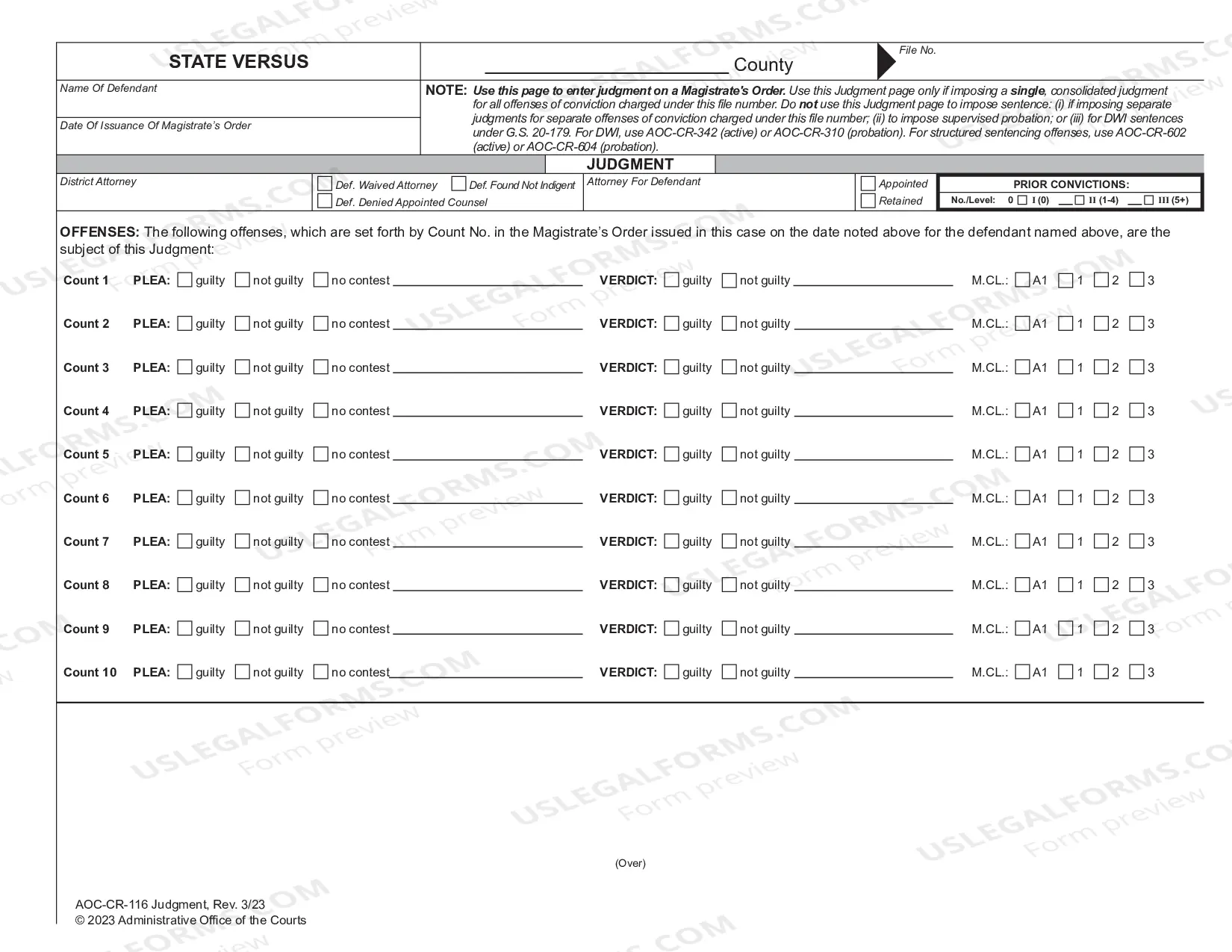 Preview Magistrate's Order