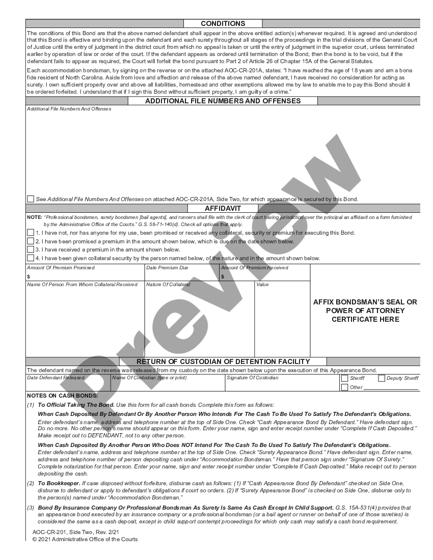 types-of-pretrial-release-us-legal-forms