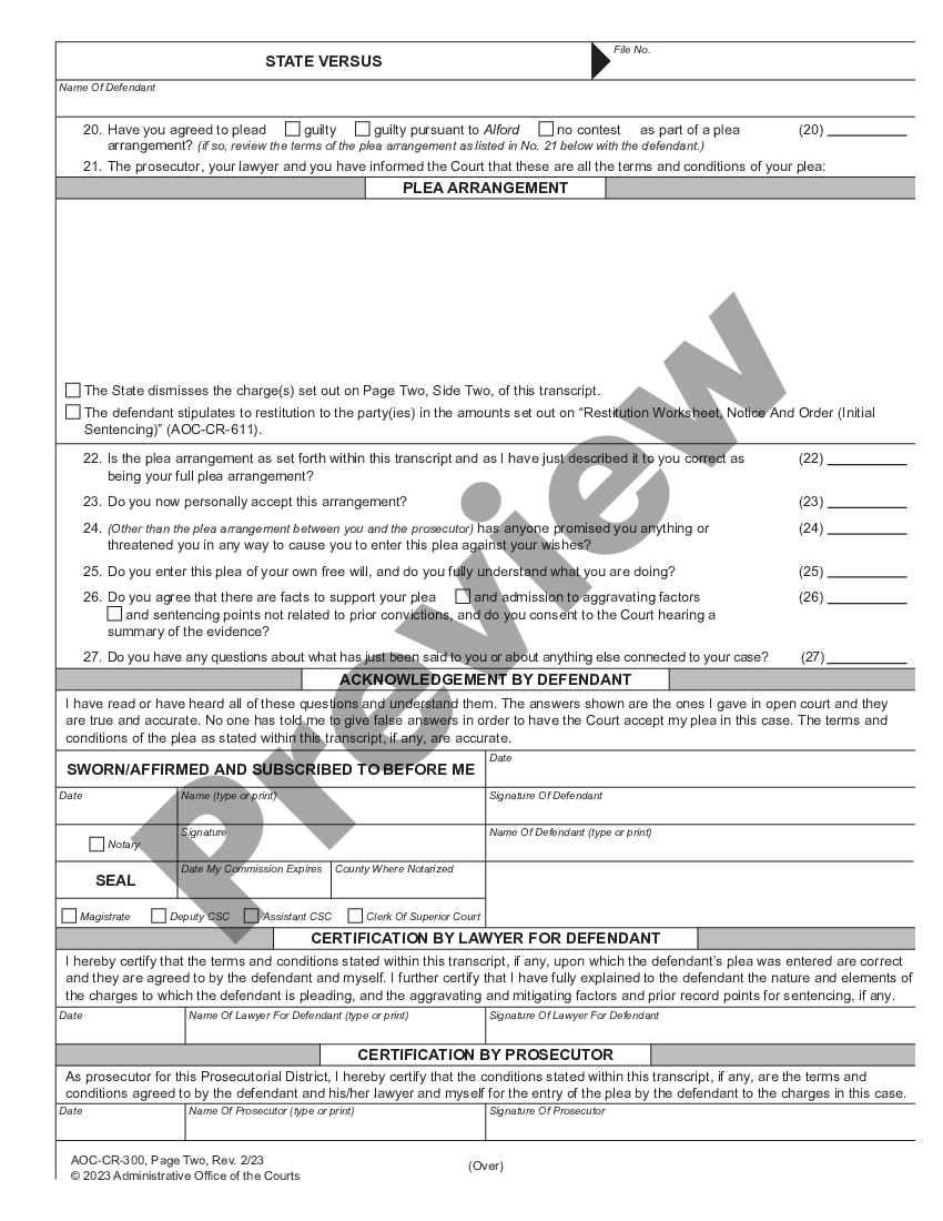 North Carolina Transcript Of Plea Nc Plea Transcript US Legal Forms North Carolina Transcript Of Plea Nc Plea Transcript US Legal Forms