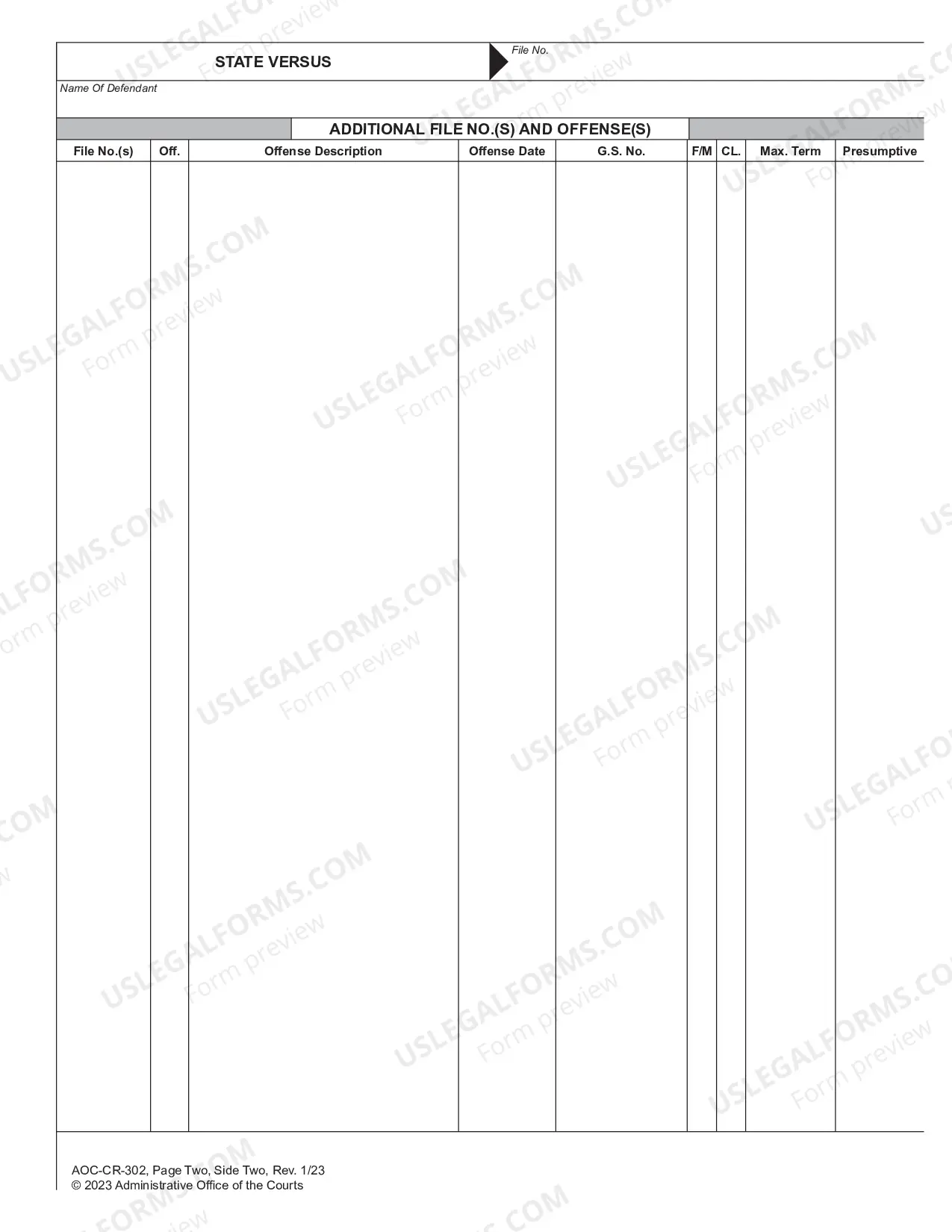 Preview Judgment Suspending Sentence and Commitment on Special Probation