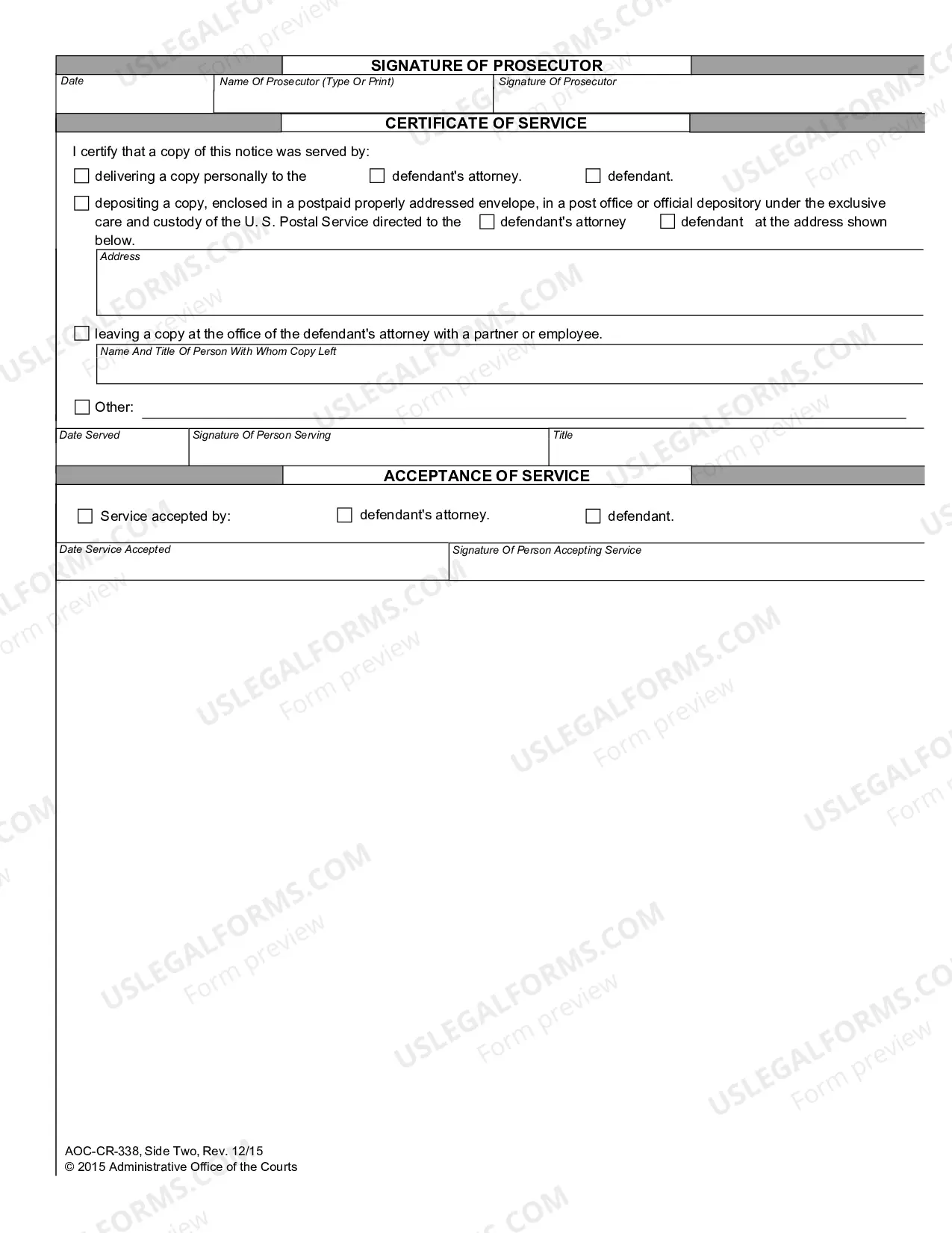Preview Notice of Grossly Aggravating and Aggravating Factors (DWI)