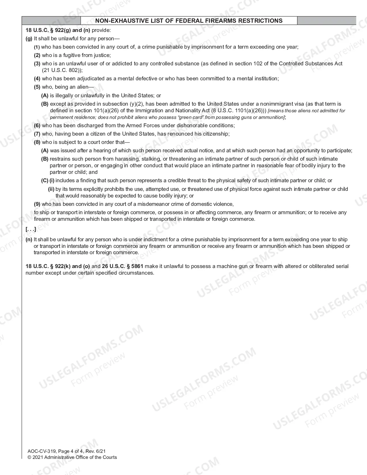 Preview Motion for Return of Weapons Surrendered Under Domestic Violence Protective Order and Notice of Hearing