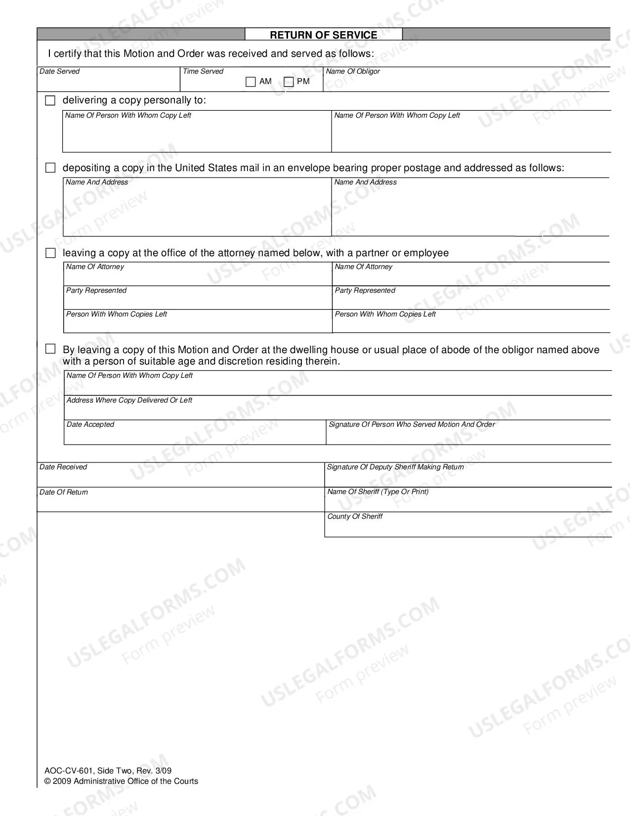 Preview Motion for Order to Show Cause