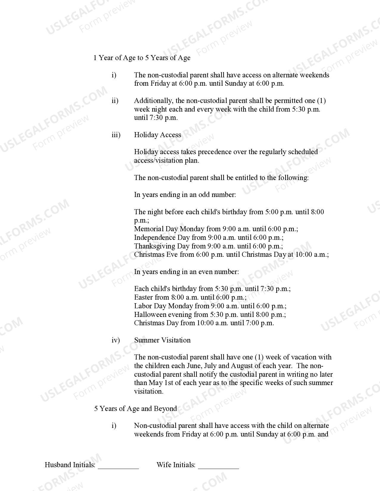 North Carolina Marital Domestic Separation and Property Settlement