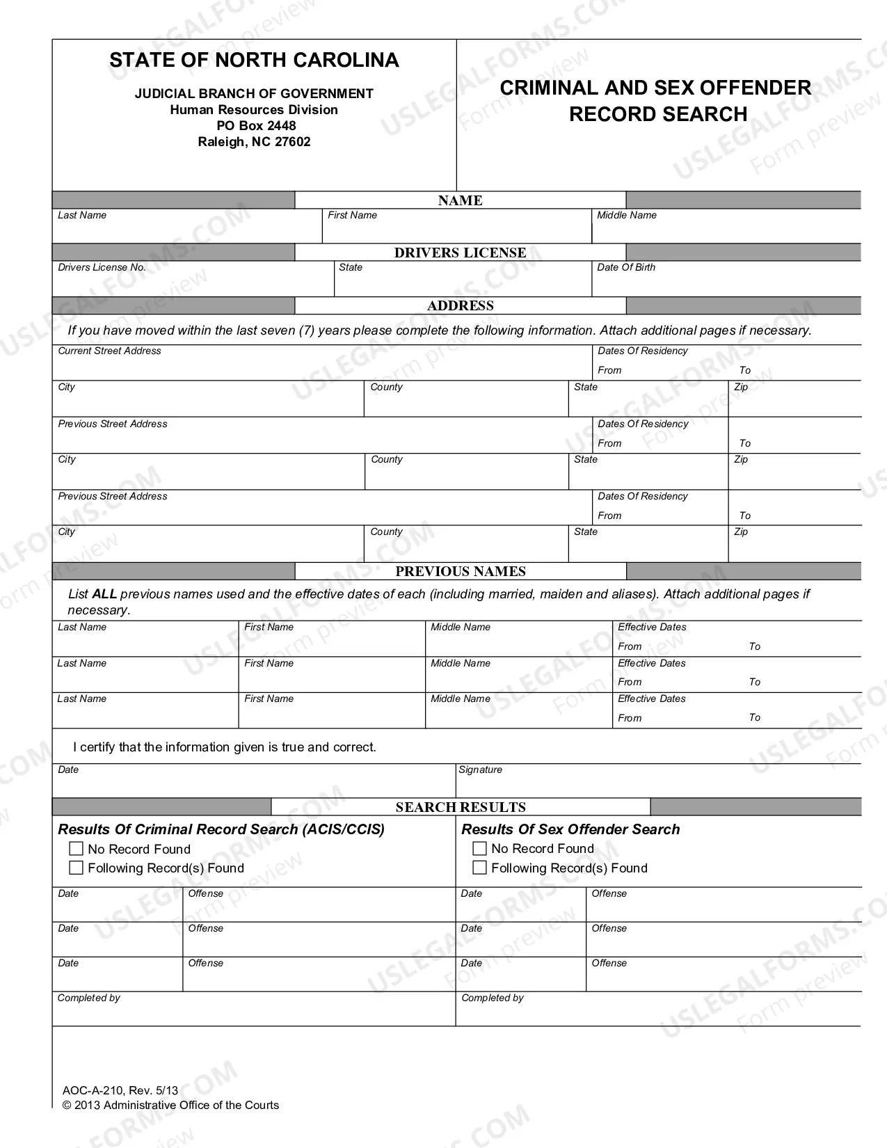 Preview Application for Certification to Conduct Family Financial Mediations