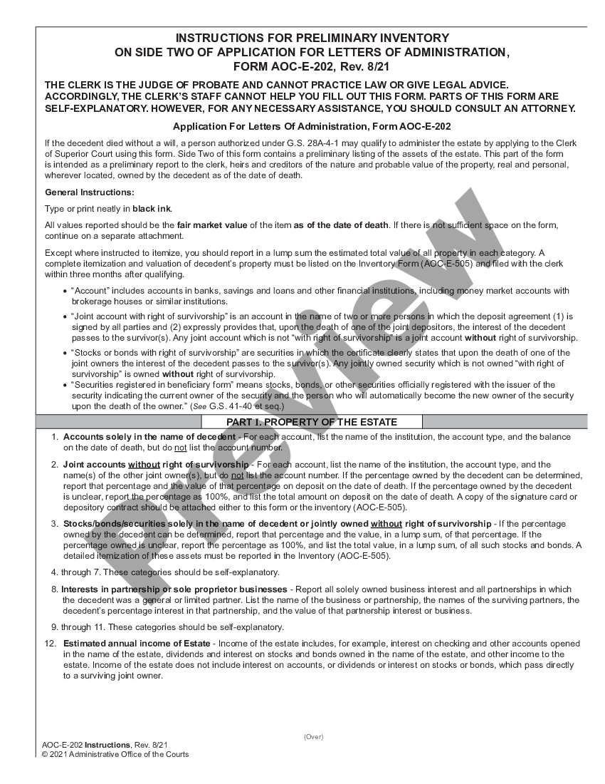 application and assignment year's allowance nc