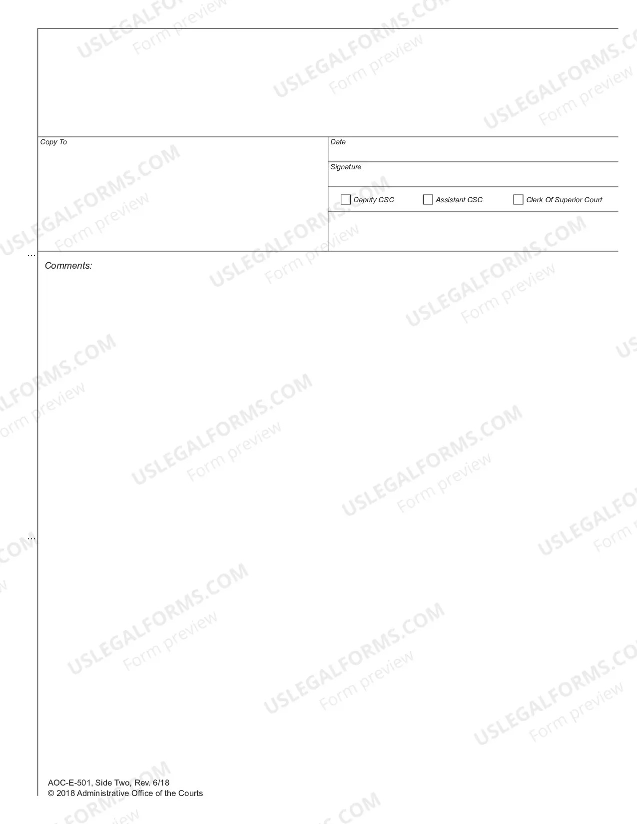 Preview Notice to File Inventory - Annual Account - Final Account