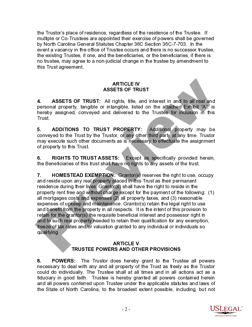 Get Living Trust for Husband and Wife with Minor and or Adult Children Preview Living Trust for Husband and Wife with Minor and or Adult Children