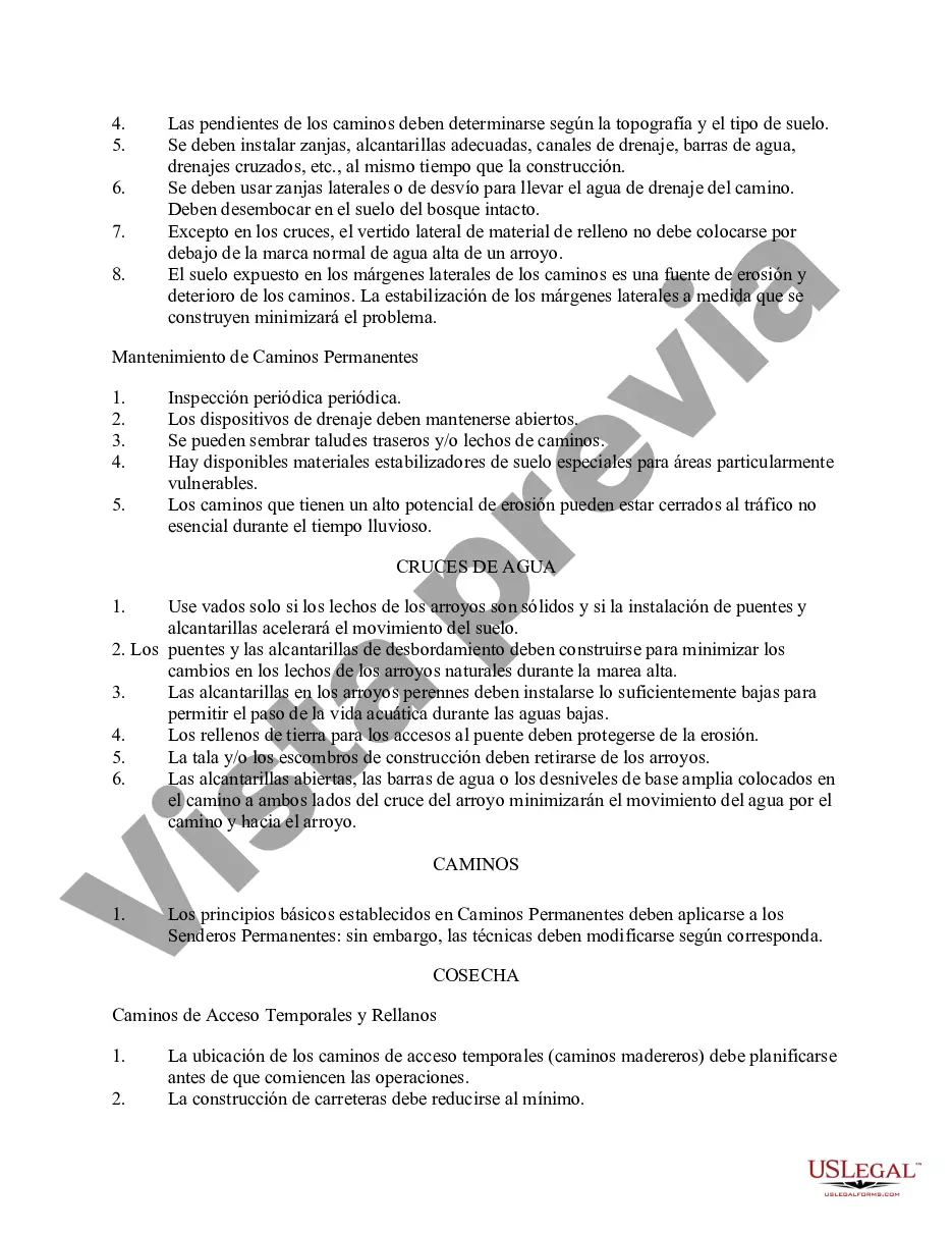 Preview Contrato de venta de madera de Carolina del Norte