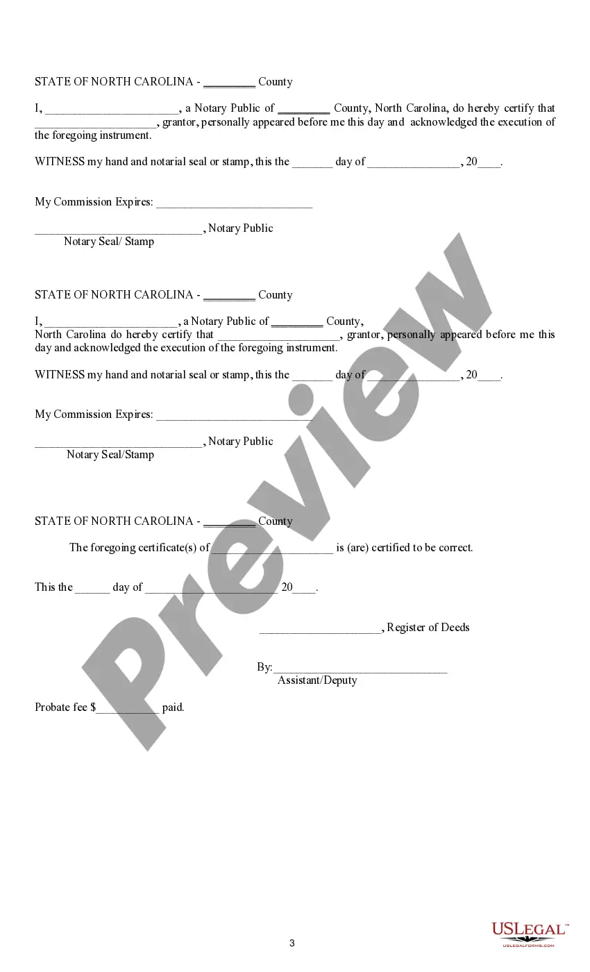 Preview Offsite Sewer Easement