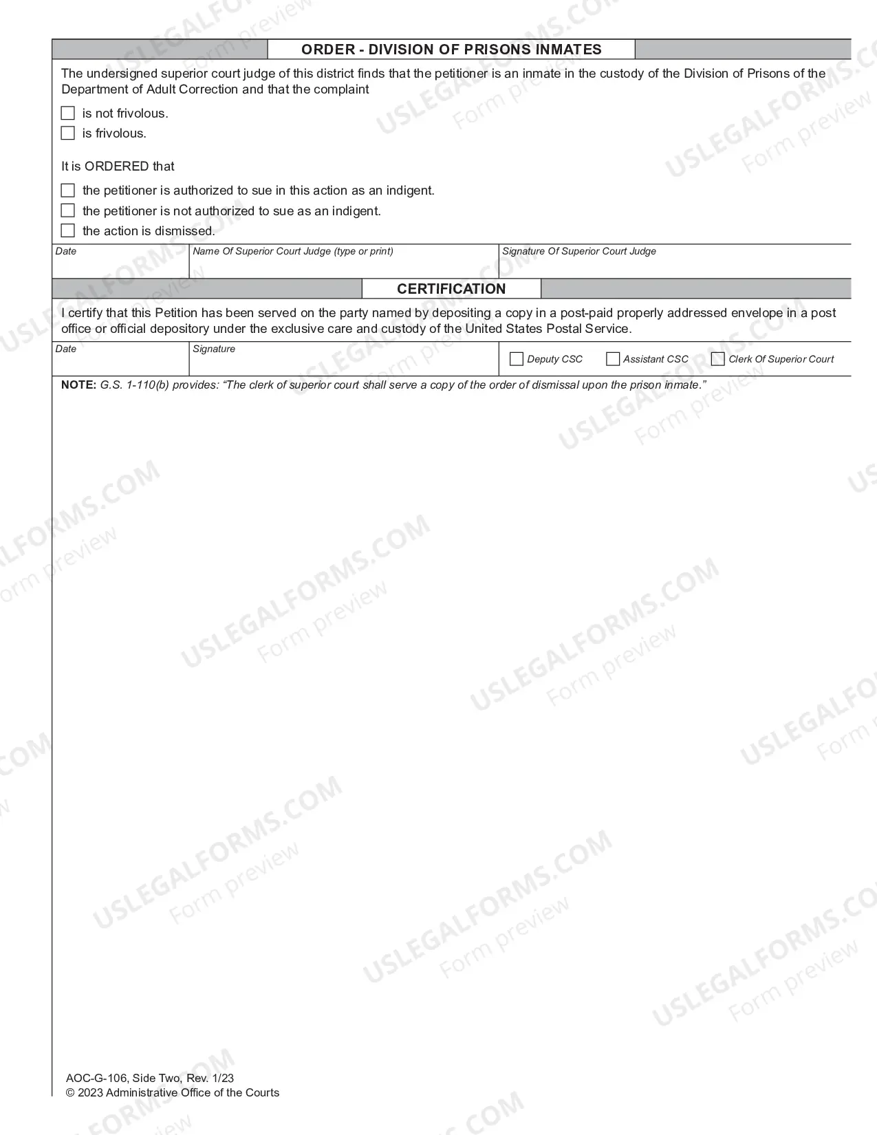 Preview Petition to Sue - Appeal as an Indigent