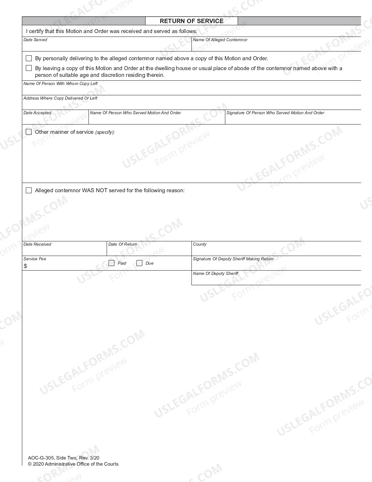Preview Motion and Order for Show Cause Hearing