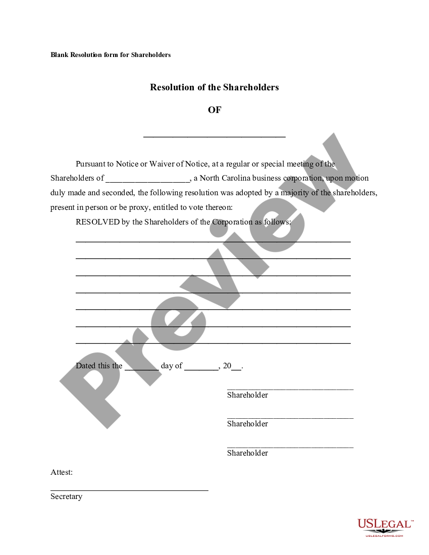 page 6 Notices, Resolutions, Simple Stock Ledger and Certificate preview