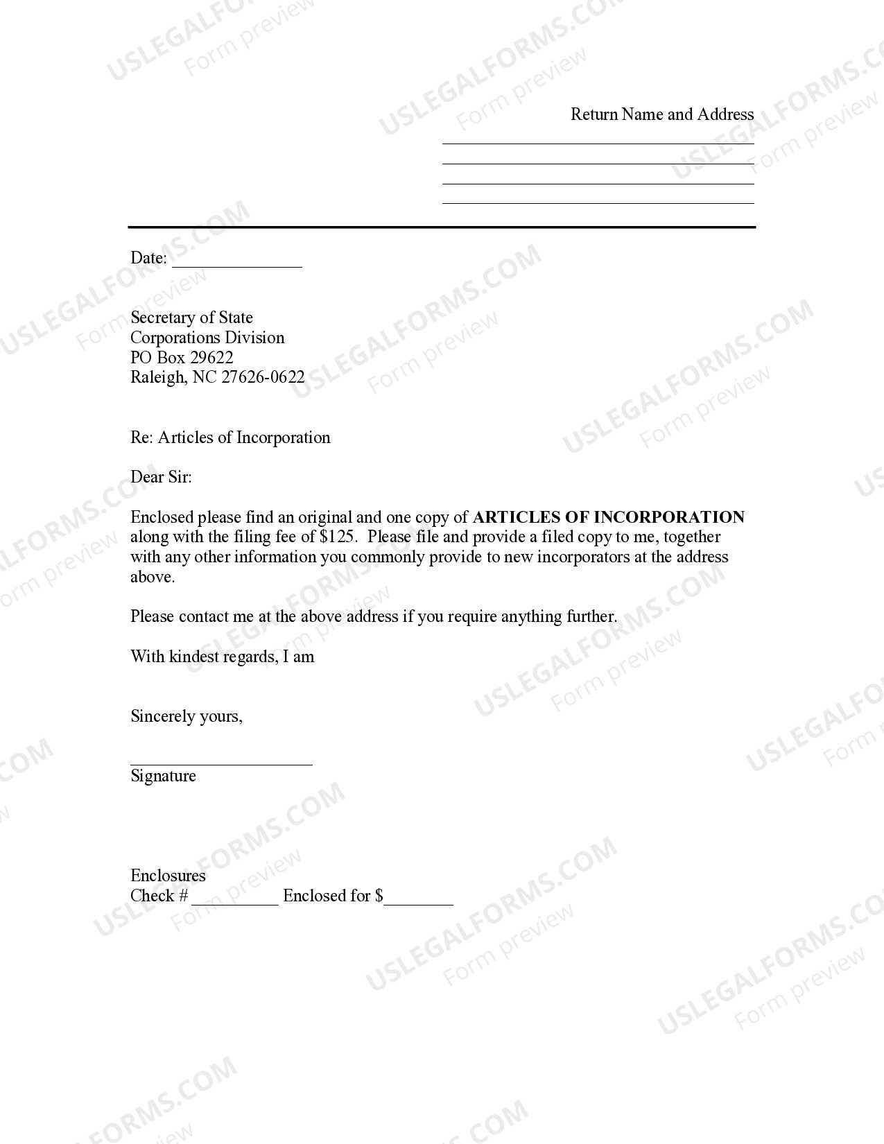 Sample Letter Incorporation For Salary Increase US