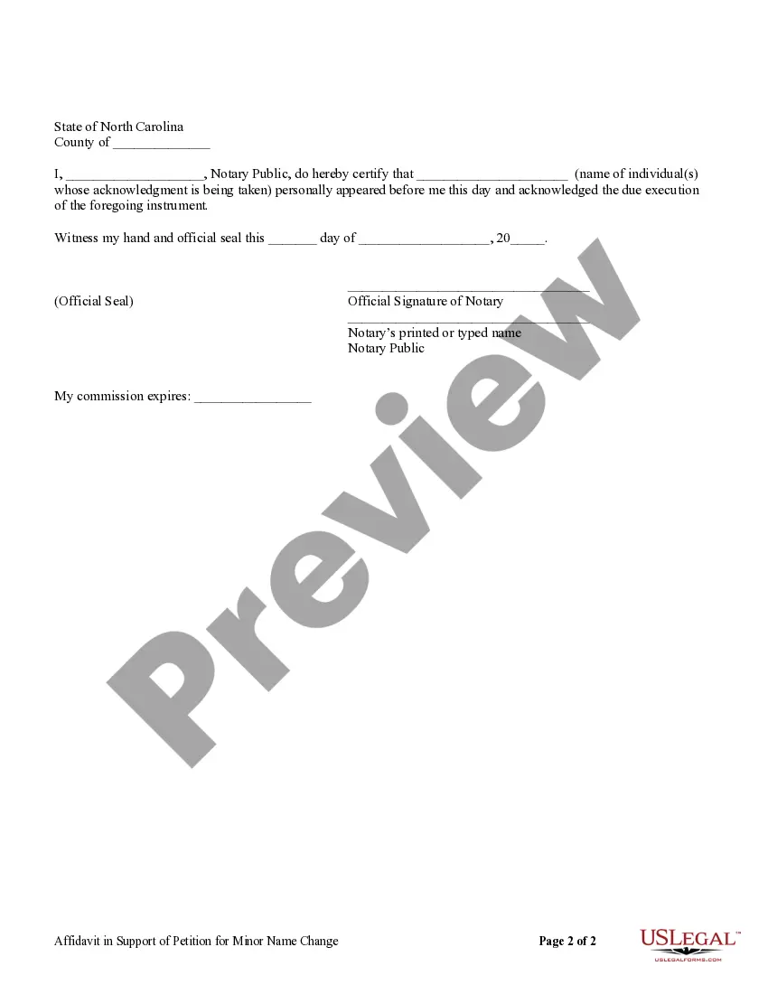 Get Affidavit in Support of Petition for Name Change for Minor Preview Affidavit in Support of Petition for Name Change for Minor