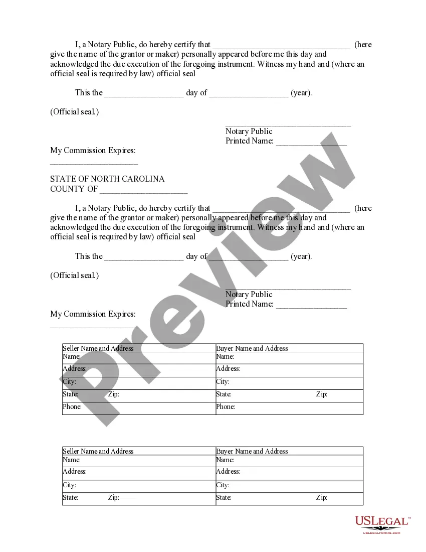 Preview Notice of Option for Recording