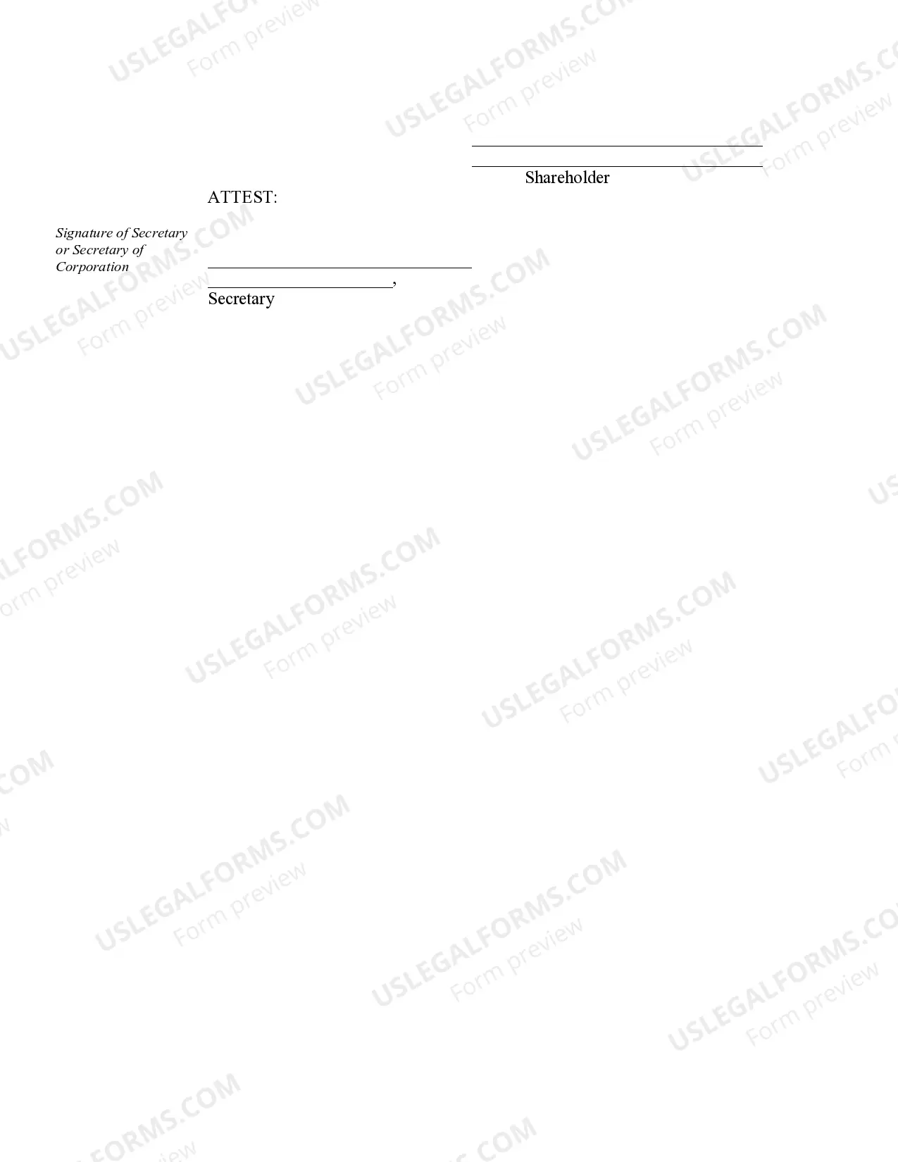 Preview Organizational Minutes for a North Carolina Professional Corporation