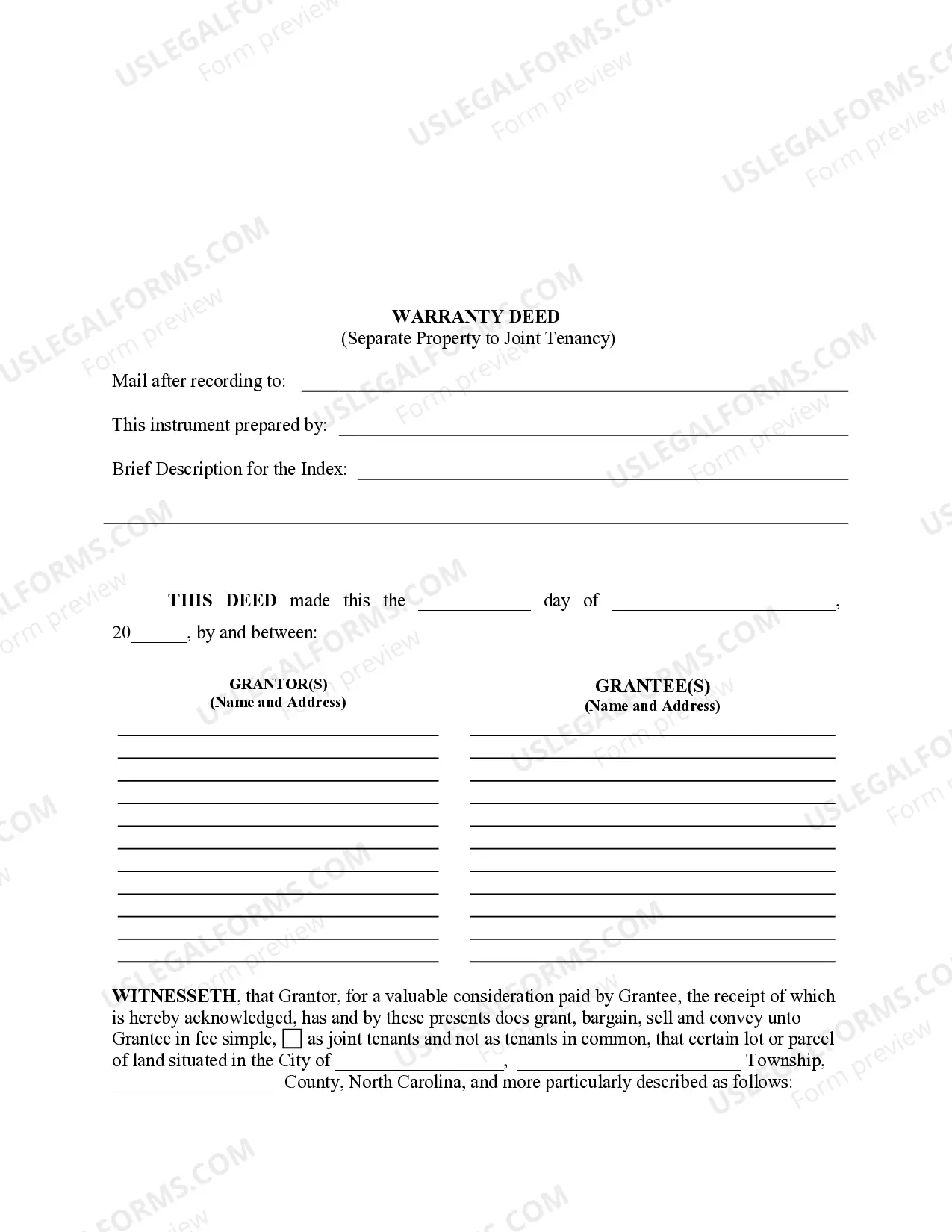 Preview Warranty Deed from Limited Partnership or LLC is the Grantor, or Grantee