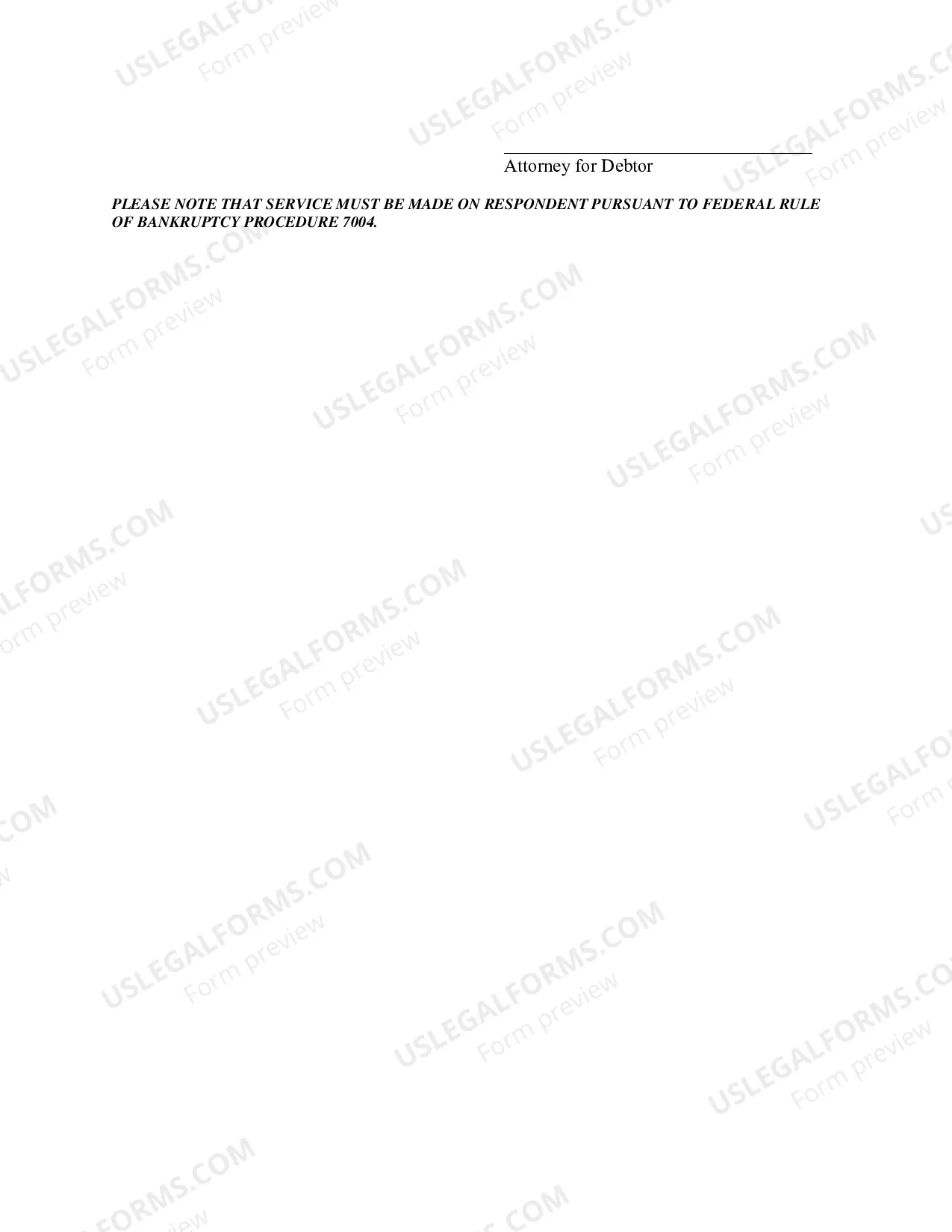 Preview Motion To Avoid Judicial Lien