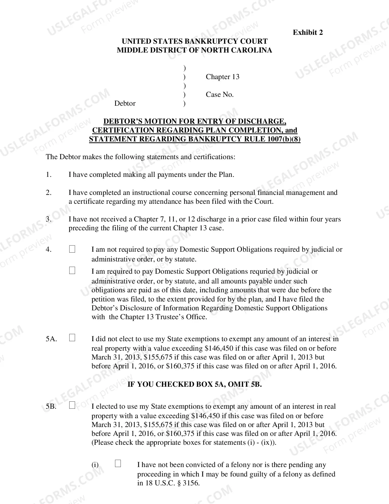 Preview Procedures for Discharge of Debtor with Completed Plans --Revised:11/2016)