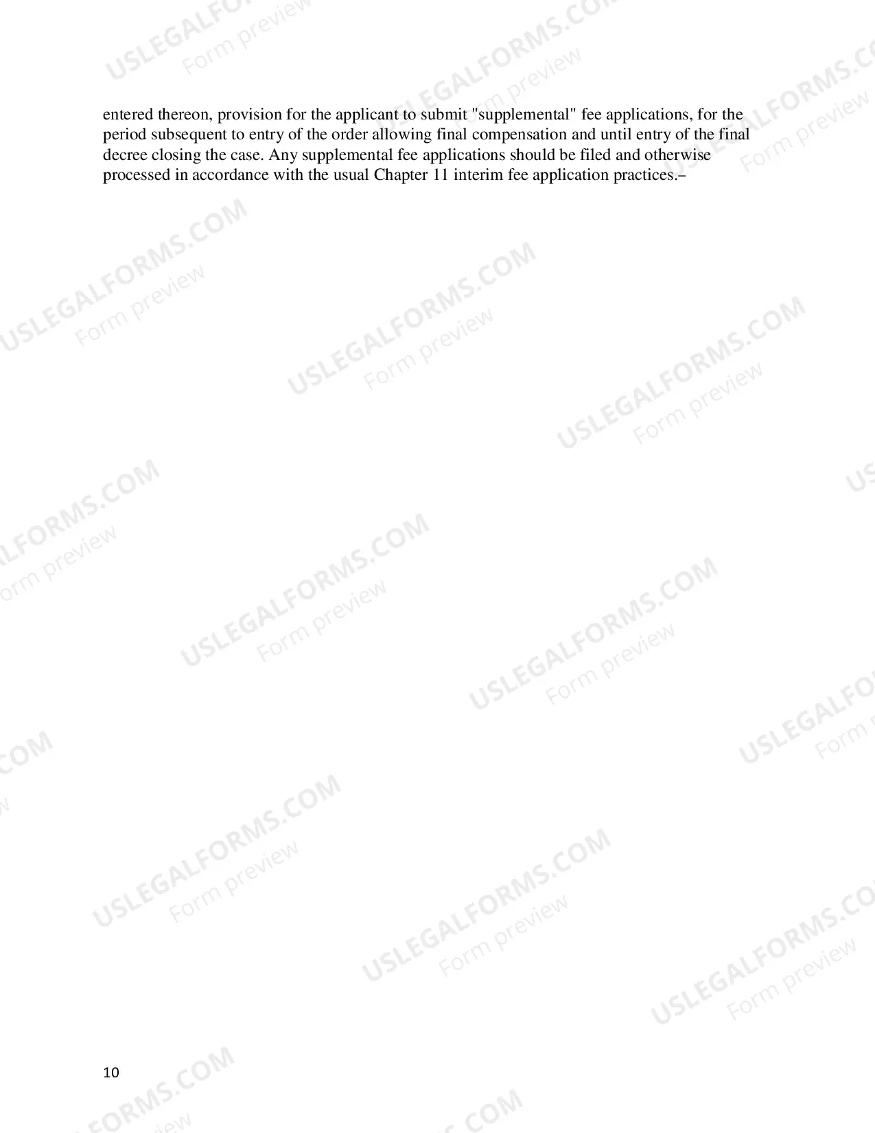 Preview Chapter 11 Fee Application Guidelines --Revised:02/2013)