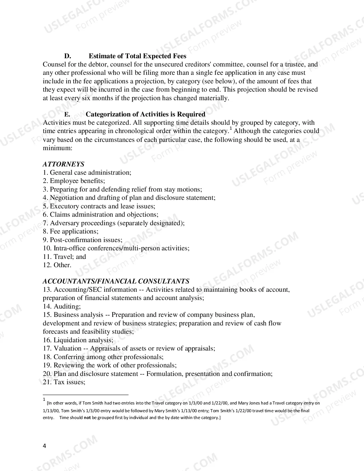 Preview Chapter 11 Fee Application Guidelines --Revised:02/2013)