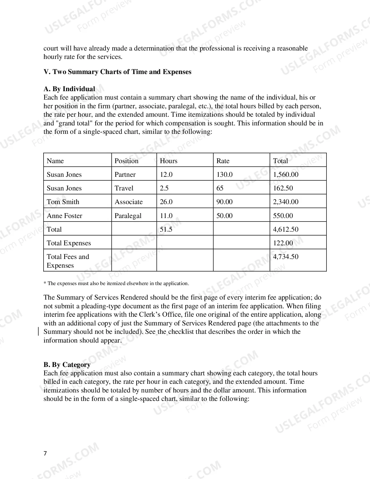 Preview Chapter 11 Fee Application Guidelines --Revised:02/2013)